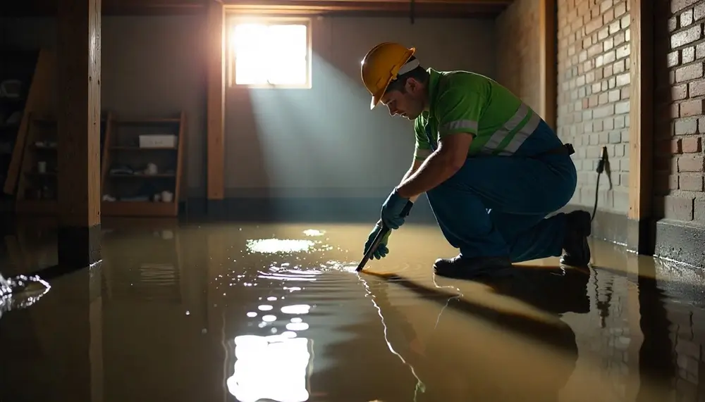 Professional water damage restoration services in Tyrone, GA